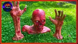 A Zombie Makeover to DIE for&hellip; 🎃 | My DIY Halloween Prop! 👻