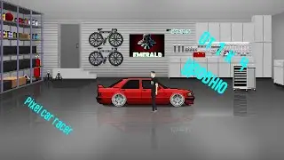 Поднимаю уровень в Pixel car racer от 1 уровня до 4 уровня #pixelcarracer