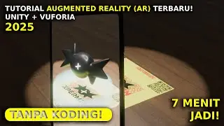 Cara Bikin AR di Unity dengan Vuforia - 7 Menit Jadi! No Coding! (2025)