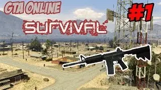 GTA Online - SURVIVAL - GTA WITH NO AIM ASSIST?