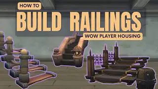 Совет для игроков WoW по обустройству дома: как добавить перила на лестницу (простые и понятные в...