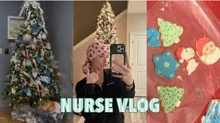 NURSE VLOG | cleaning, grwm, ldrp shift 💖🩺