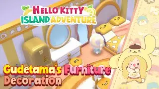 Gudetama&rsquo;s Furniture Cabin | Hello Kitty Island Adventure #hellokitty #sanrio