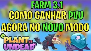 PLANT VS UNDEAD FINALMENTE O FARM 3.1 SAIU COMO VAMOS GANHAR PVU AGORA
