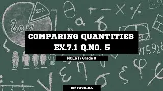 Easy Percentage Trick | Find Original Amount | Class 7 & 8 Maths
