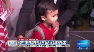 WARNING - Backpack injuries - Dr. Michael Robb    FIX24WellnessStudio.com
