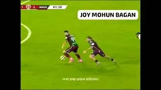 Armando sadiku goal . Mohun Bagan into the final . Joy Mohun Bagan.