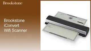 Brookstone iConvert Wifi Scanner Getting Started How to Video