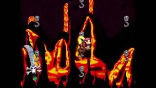 Donkey Kong Country 2 &ndash; 2-6 Boss: Kleever&rsquo;s Kiln | 102% Walkthrough (4K, No Commentary)