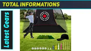 Gagalileo Golf Net: Transform Your Backyard into a Powerful Driving Range!
