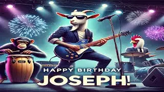 Happy Birthday Joseph Song | Popular Happy Birthday to You Joseph