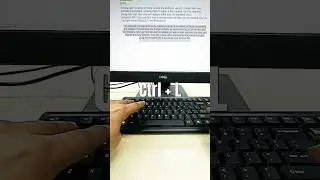 Ms Word Text Formatting #shortcutkeys #msword #tech #shortvideo #youtubeshorts