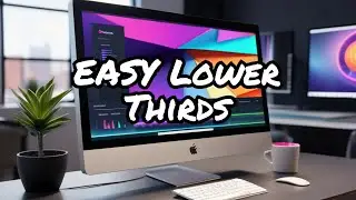 Create Quick & Easy Motion Lower Thirds with @Canva