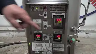 Savage Bros Fully Automatic, Electric, Chocolate Temperer, Model: 450 Full Temper, Running