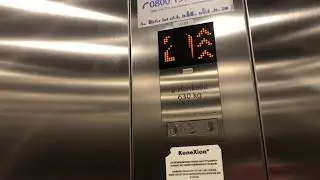 Boring Kone MonoSpace traction elevator/lift @ Puuvilla shopping center, Pori