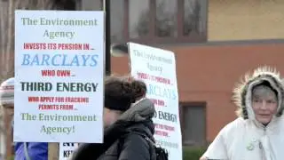 Frack Free Yorkshire Protest