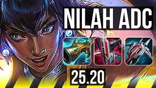 NILAH & Yuumi vs SMOLDER & Sona (ADC) | 8k comeback, 51k DMG, Dominating | EUW Diamond | 25.20