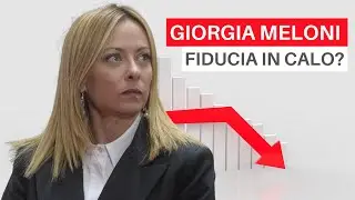 Giorgia Meloni: fiducia in calo? I dati del SONDAGGIO