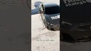 Машина застряла на выступе? Воспользуйтесь этим трюком с верёвкой, чтобы выбраться!