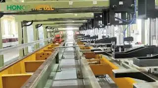 HONOR METAL Copper&nbsp;Busbar&nbsp;Drawing&nbsp;Machine &ndash; Precision Drawing, Intelligent Cutting, High-Efficiency
