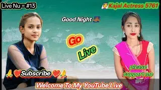 kajal actress  is live