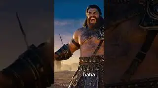 Goliath laughs at David #history #movie #ancienthistory #bible #film #bibleheroes #davidvsgoliath