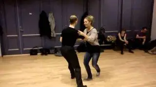 Lindyhop, hold 4 i Swingshoes d. 20. februar 2012