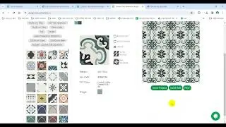 Hướng dẫn sử dụng công cụ thiết kế & tải maps gạch bông miễn phí tại Website Design Tool CTS