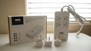 Amir Travel Power Strip Review - Must Have Surge Protector!
