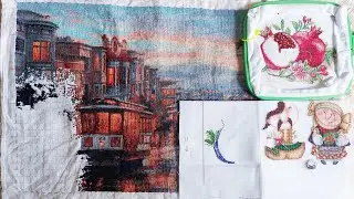 Рукодільний щоденник 186❄️Скільки Трамваю до фінішу?❄️Вишиваю фрукти від ВДВ❄️Про книжки та серіали