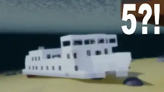The Sinking Of The Cruise Ship 5 || Roblox || Sail And Sink Simulator