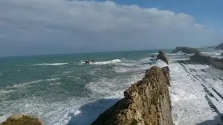 Playa de La Arn&iacute;a (Cantabria)