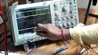 Testing Half-Bridge Gate driver designed using discrete components.