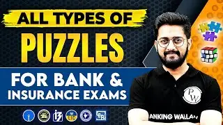 All Type of Puzzles | Puzzles for Bank & Insurance Exams | Puzzle Reasoning by Sachin Sir