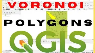 Полигоны Вороного в QGIS