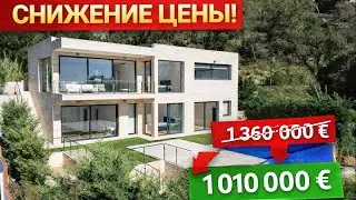 Новая вилла с видом на море в Льорет де Мар. Снижение цены!