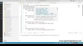 Playwright Javascript | Describe - Grouping the Tests