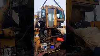 Cat d6h installation of the cabin.