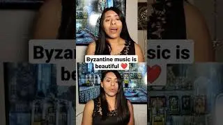 MOST HEAVENLY MUSiC #shorts #byzantine #singer #soprano #churchmusic #melkite #catholic #hymn #sing