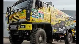 Dakar 2016: Camiones - Cambio de Rueda. Editado por Ricardo Arenas.
