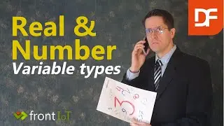 Real & Number variable types in DataFlex