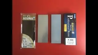 Flattening Japanese Waterstones with the Atoma Diamond Plate