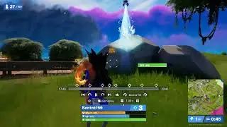 Fortnite Solo Victory Royale with NitroJerry Skin and Explosive Short Fuse Emote