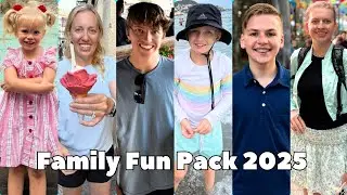 Участники Family Fun Pack (от младшего к старшему, 2025 г.)