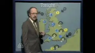 BBC Weather with Michael Fish 1st April 1984