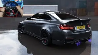 FULL CARBON BODY BMW M4 COUPE - Forza Horizon 5 - Logitech Driving Force GT
