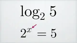 The Logarithm In 1 Minute | Quick Maths