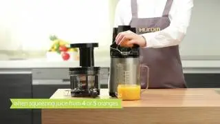 HH Elite Citrus Squeezer Accessory in Action