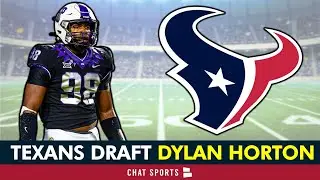 Houston Texans Select TCU Edge Rusher Dylan Horton With #109 Pick In 4th Round | 2023 NFL Draft