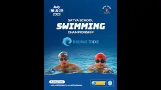 🏆 RISING TIDE &ndash; Satya School Inter-School Swimming Championship
